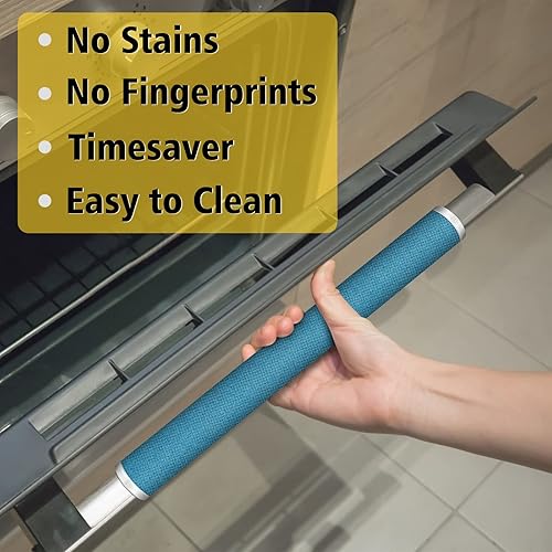 Miniatura 9 de Fundas para manijas de puerta de refrigerador, 6 piezas, decoración de electrodomésticos de cocina, fundas de tela para nevera, microondas y