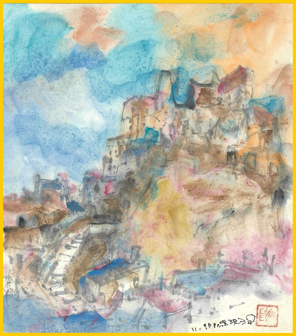 Lavagna bianca giapponese Shikishi Washi fogli di carta 18,3 x 21,3 cm, confezione da 10 per arte giapponese e calligrafia, ideali per artisti e artigiani