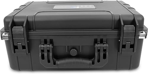 Miniatura 9 de Funda de bloque de olor de 8 pulgadas compatible con accesorios de 6 pulgadas con espuma personalizable que absorbe impactos