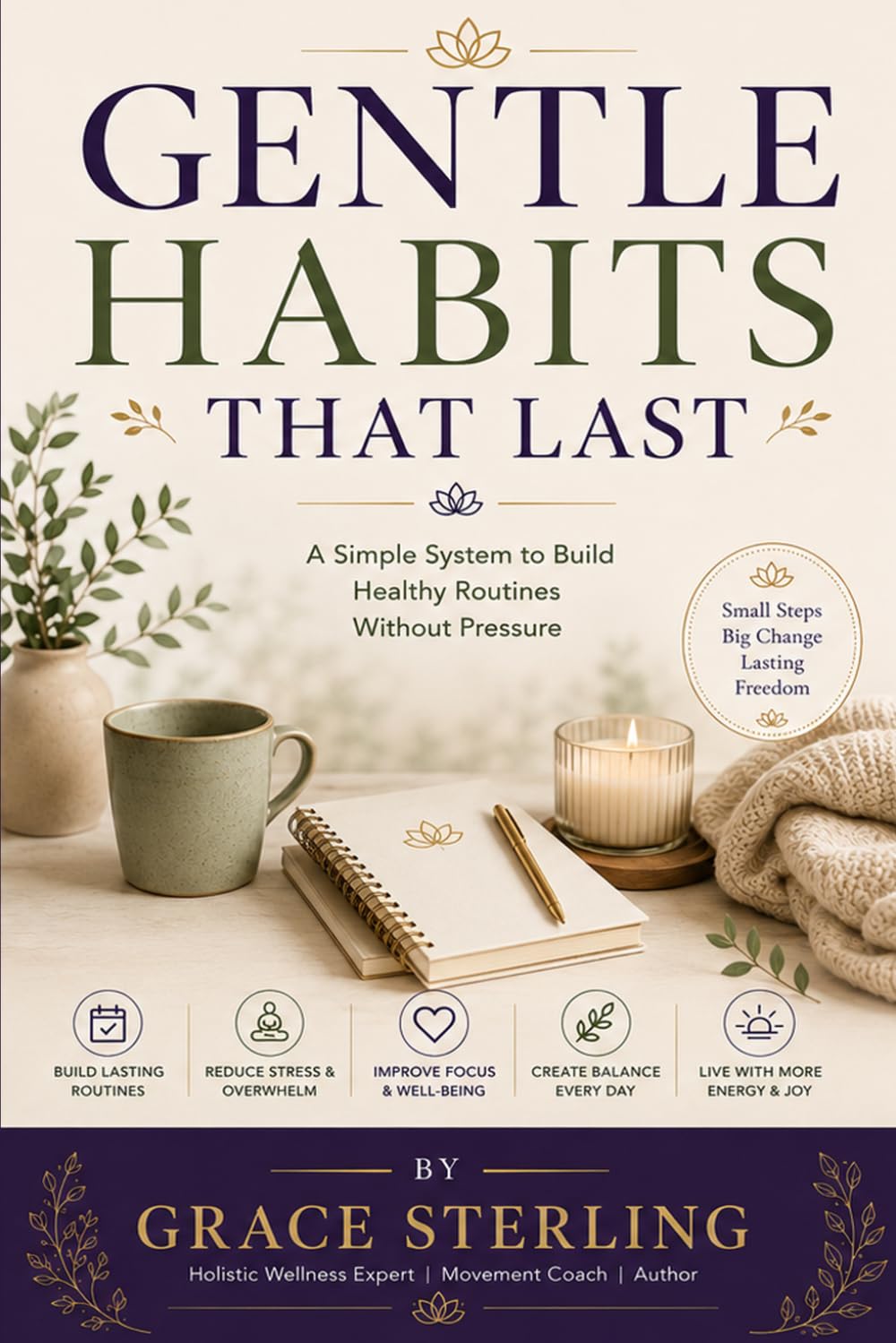 Gentle Habits That Last: A Simple System to Build Healthy Routines Without Pressure