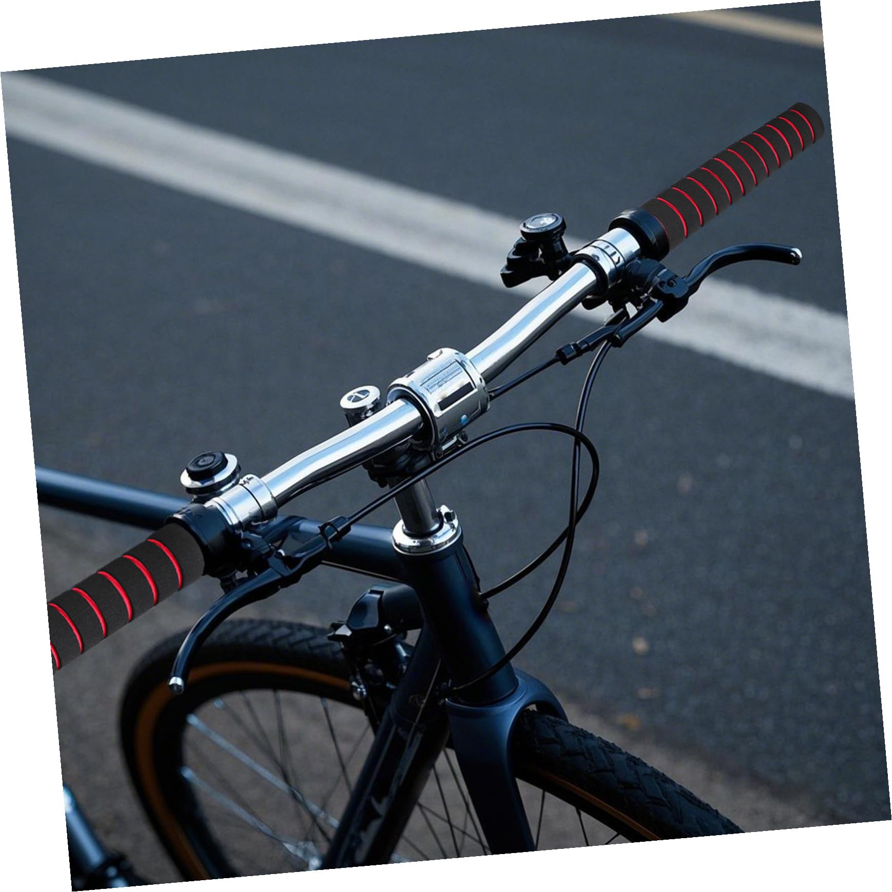 Didiseaon 4 Paires Poignées de Guidon Éponge Antidérapantes pour Vélo de Montagne Route et Trottinette Électrique Accessoires Confortables et Résistants Aux Intempéries Améliorant la