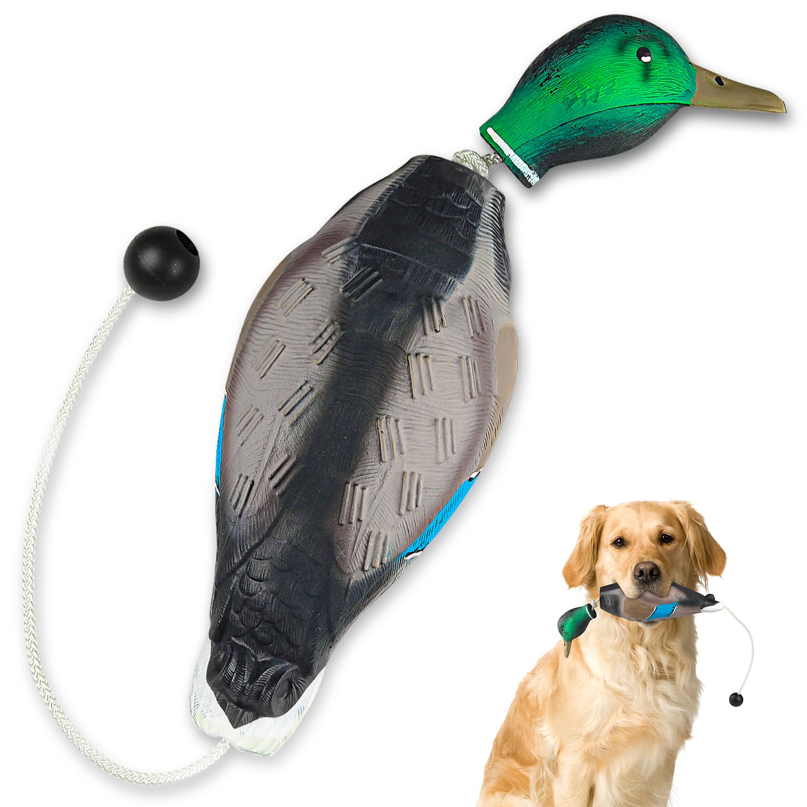 ARCHEREST Dead Duck Dummy Bumper per caccia retriever addestramento cane galleggiante