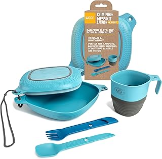 10 Top Compact Camping Utensil Kits 8 UCO Camping Mess Kit with Utensils