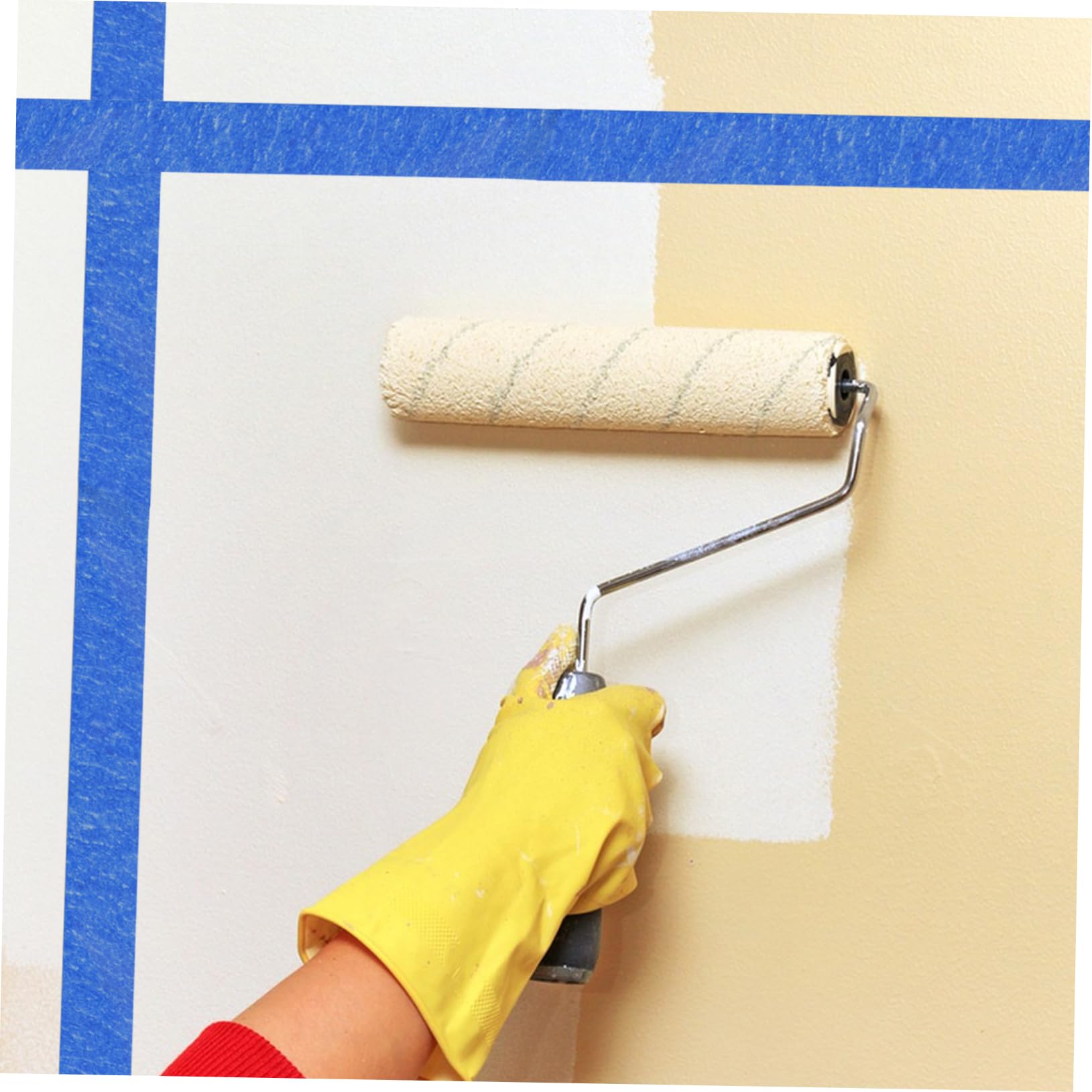 NUOBESTY 4 Rouleaux Masquage Adhésif pour Projets DIY Arts Décoration Intérieure