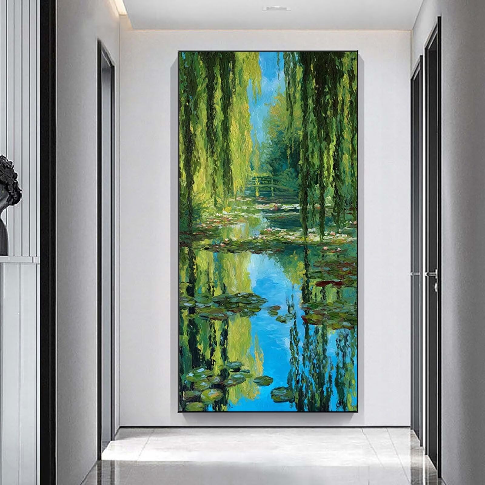 Diament Malowanie Monet, DIY Diamentowe Malowanie Dorośli 60x120cm N5w-827