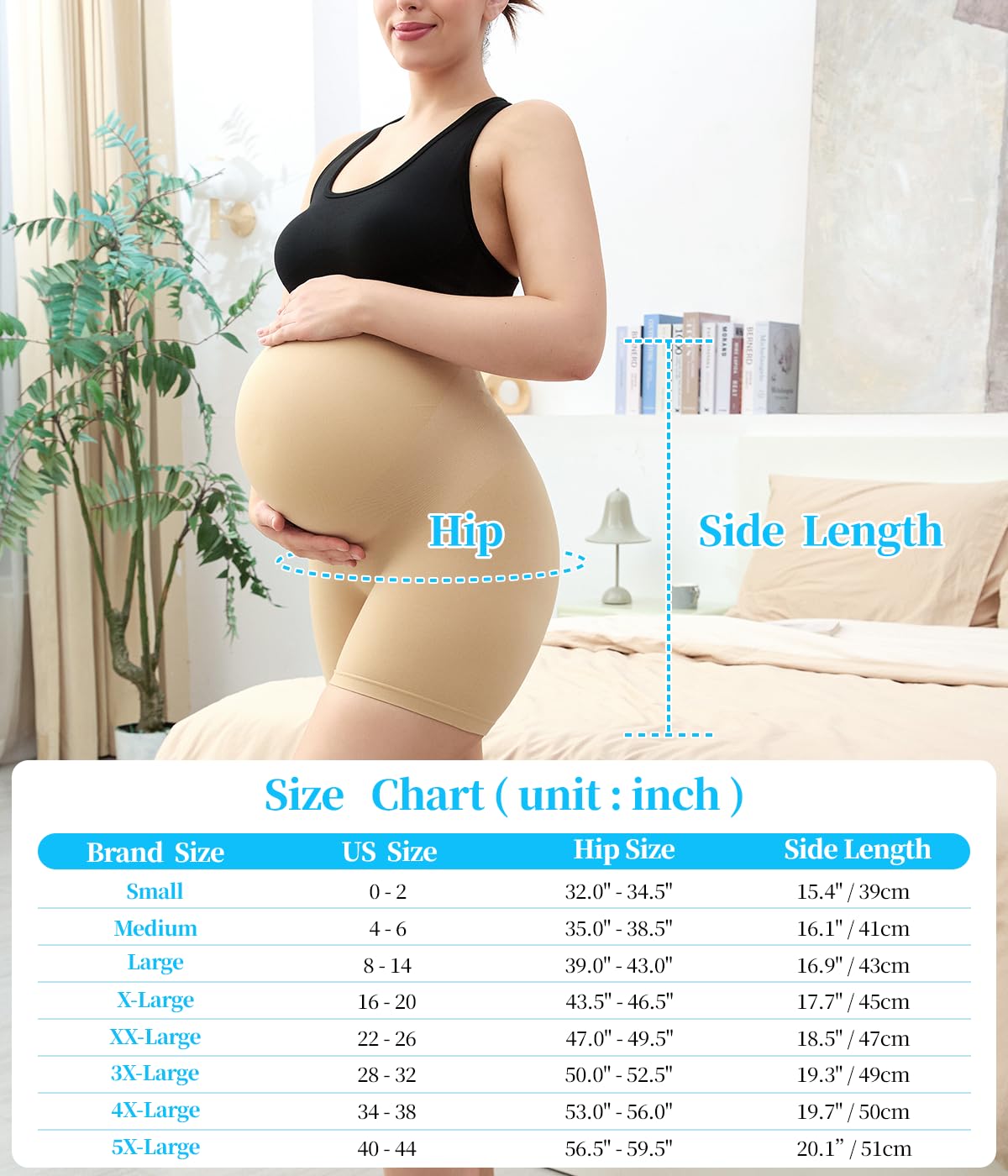 Ropa moldeadora de maternidad sin costuras, ropa interior de embarazo para fotografía de maternidad y vestidos de baby shower
