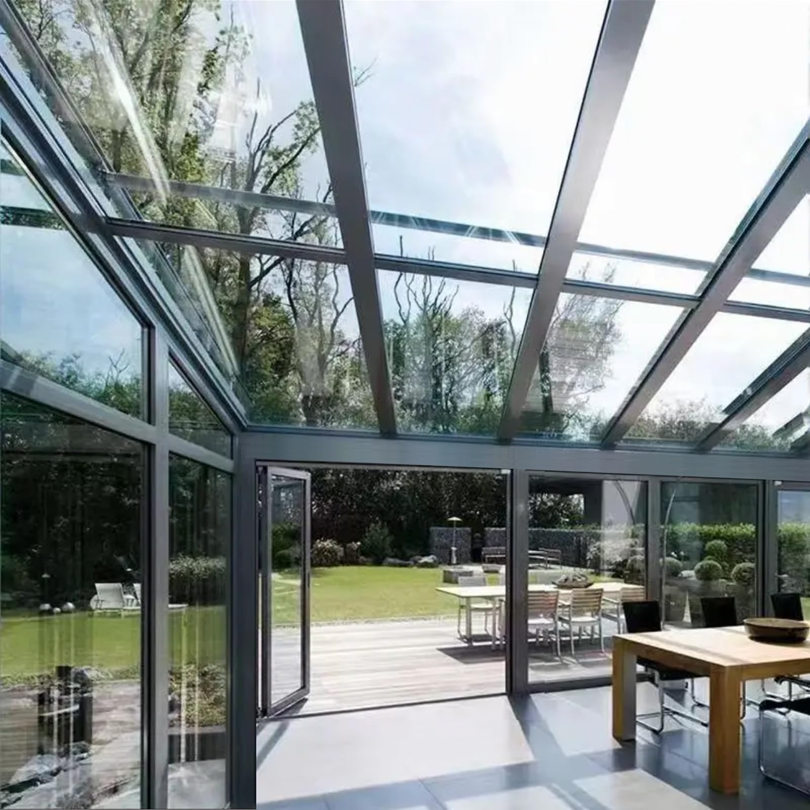 Planchas Transparentes de Policarbonato 2mm Placas para Invernaderos,Paneles para Tejado,Marquesinas para Exterior Impermeable,Toldo Cubierta en Jardín,Personalizable (1,22m x 1m)