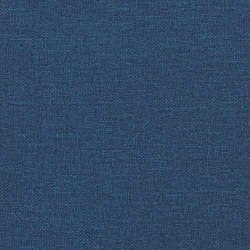 Cojín de respaldo azul de tela, 60 x 19 x 50 cm, con relleno de poliéster, ergonómico, extraíble, lavable, para oficina, sofá, cama, como cojín de apoyo para la espalda para el hogar, viajes