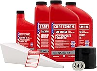 Vista 1 de CRAFTSMAN Kit de cambio de aceite compatible con Suzuki C90C90T Boulevard 10W-40 Full Synthetic En el kit 3.5 cuartos de aceite, 1 filtro, 1
