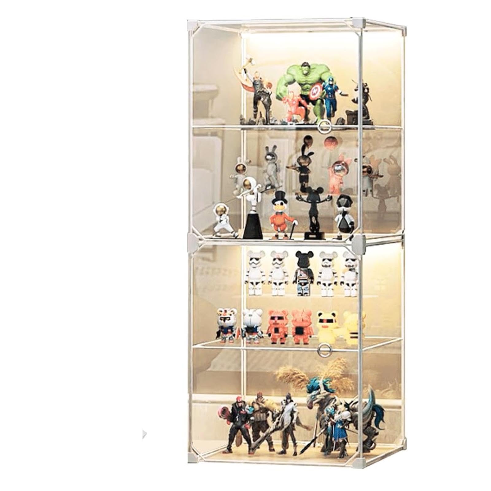 Amazon｜フィギュアケース コレクションケース 大型