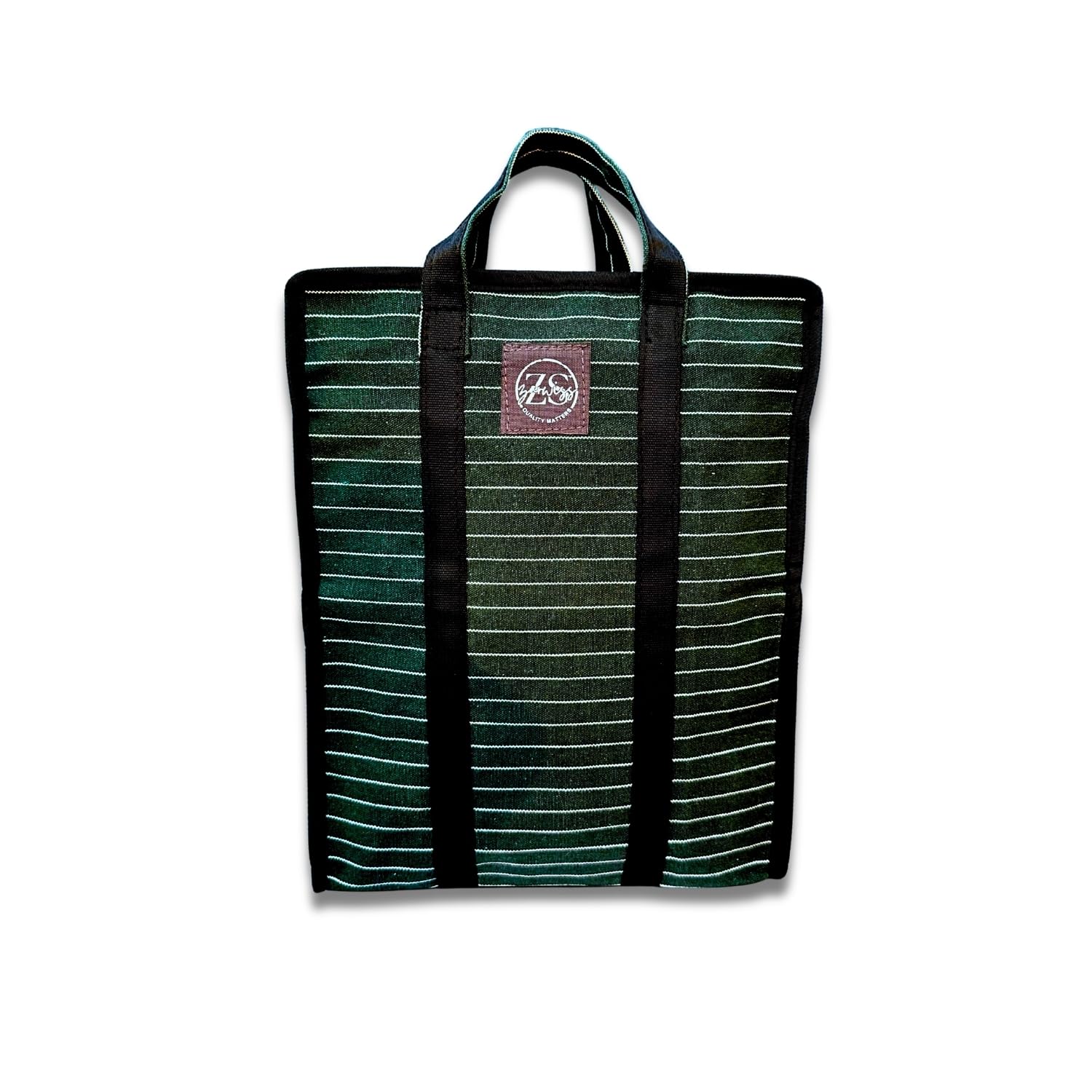 Multi-Purpose Daily Carry Jhola Messenger Bag, Striped, 13x5x16 Inches, 2 Handles & 1 Main Zipper Compartment 22L-image-38