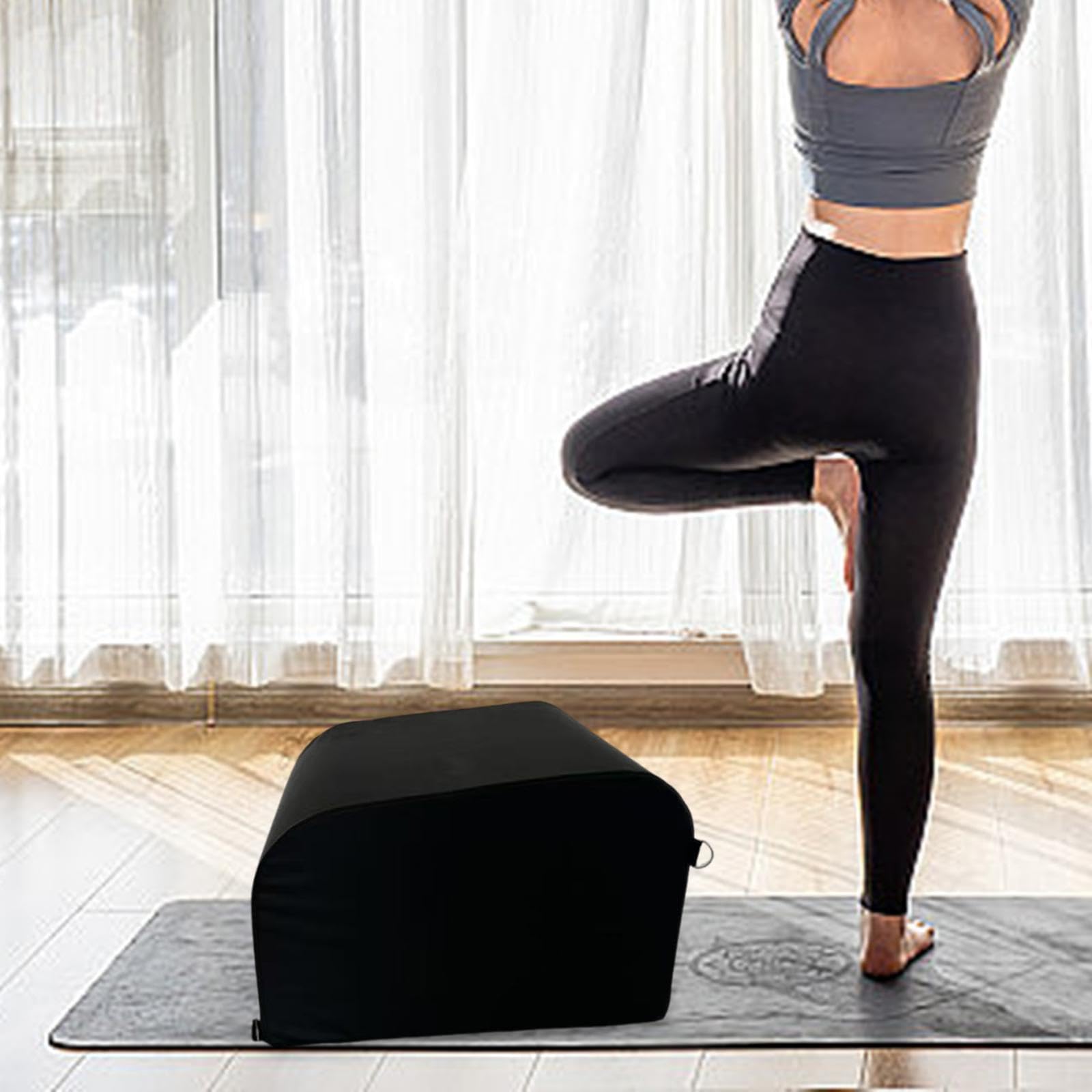 Appareil de Poussée des Hanches à Usage Domestique avec Boîte D'entraînement Glute Bridge