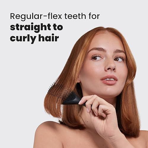 Miniatura 5 de Tangle Teezer Ultimate Detangler - Cepillo desenredante para el cabello, elimina los nudos y evita daños, minicepillo para viajes, manos pequeñas y