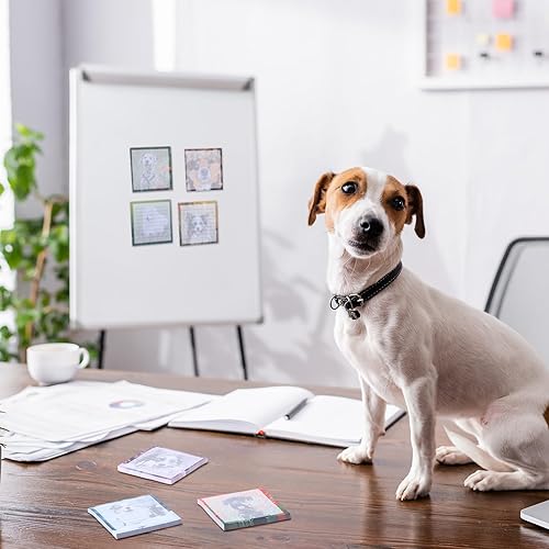 Miniatura 6 de Paquete de 12 bloc de notas para perros y gatos, listas de tareas pequeñas, notas adhesivas divertidas y bonitas, notas adhesivas para perros,