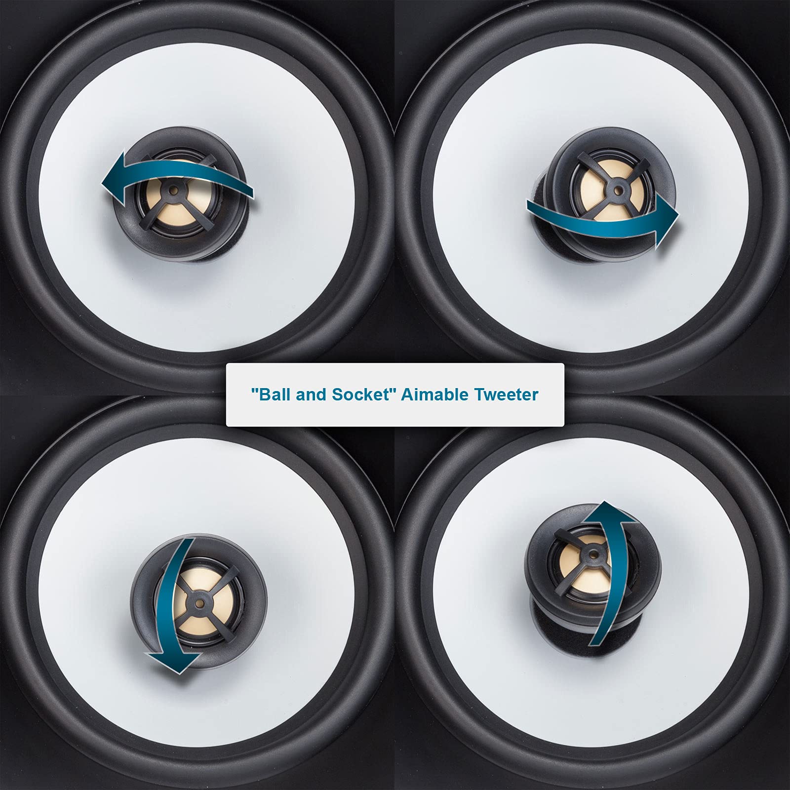 Ceiling In- HDX-R65AIM In-Ceiling Speakers (Pair)