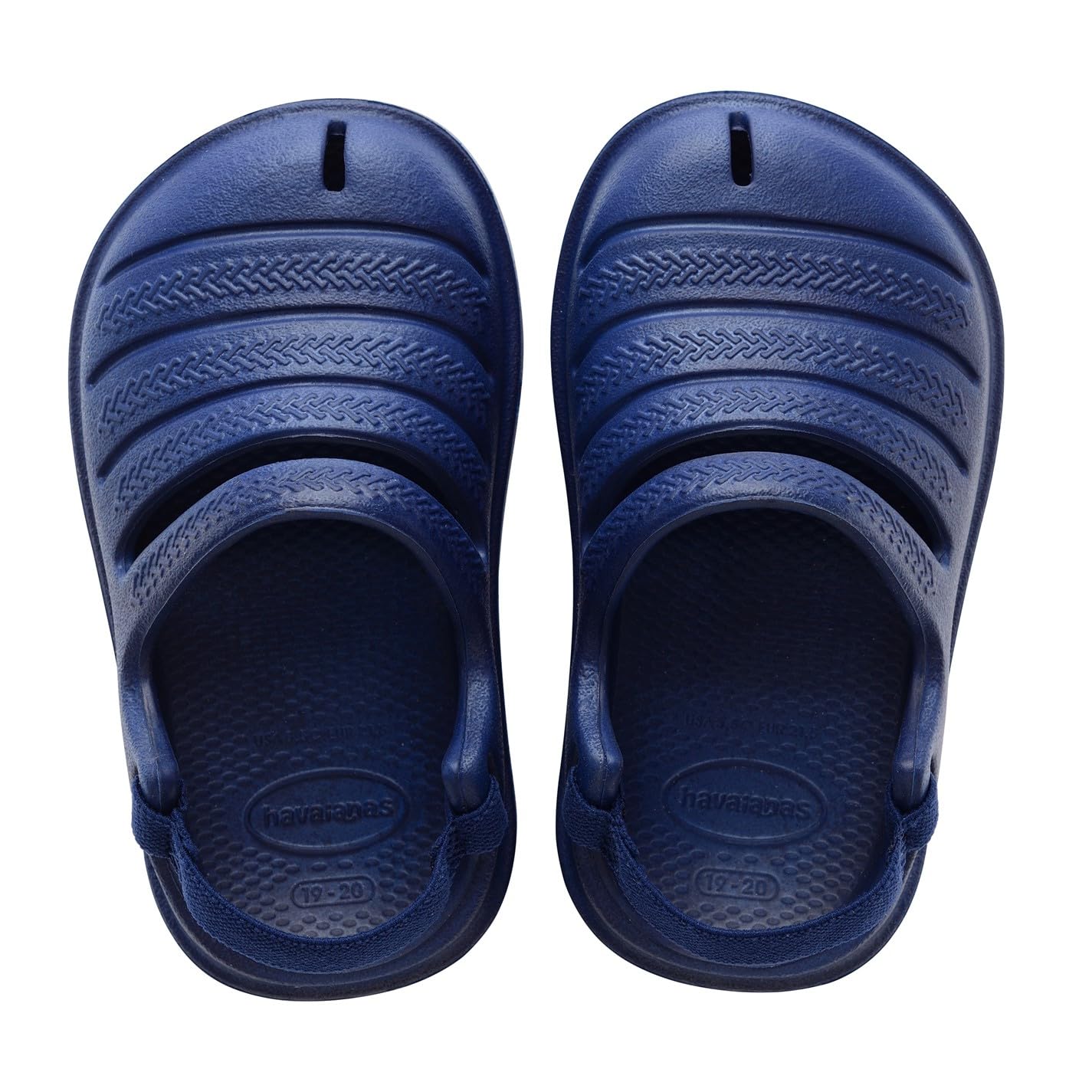 Havaianas Mixed Baby Hav Baby Clog Navy Blue 23/24 buty gimnastyczne, wirtualna zieleń, 26 EU, Wirtualna zieleń, 26 EU