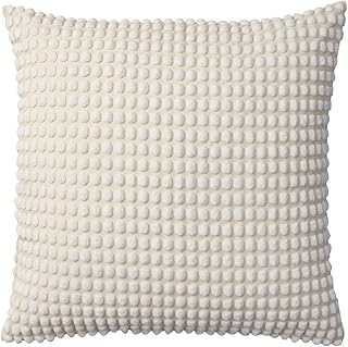 IKEA ベッドカバー 通販:人気デザイン&サイズ比較 20 SVARTPOPPEL Subaru Poppel Cushion Cover - Off White 25x25 Inch 505.975.73