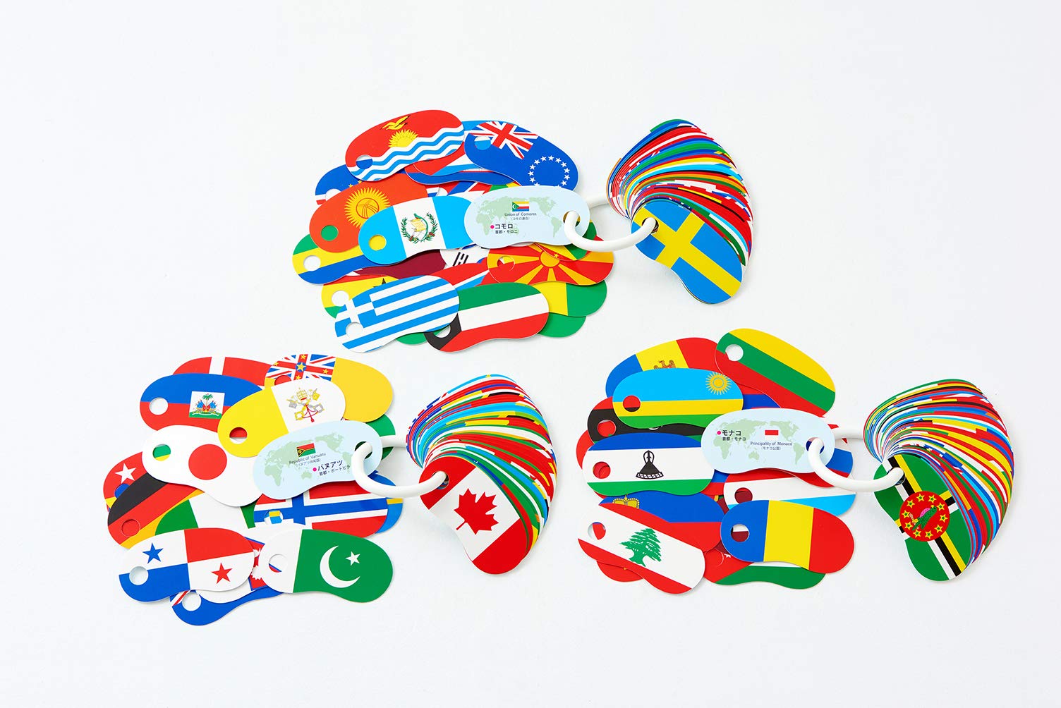 リングカード せかいじゅうの国旗 リングカード シリーズ 戸田 やすし 配送料無料