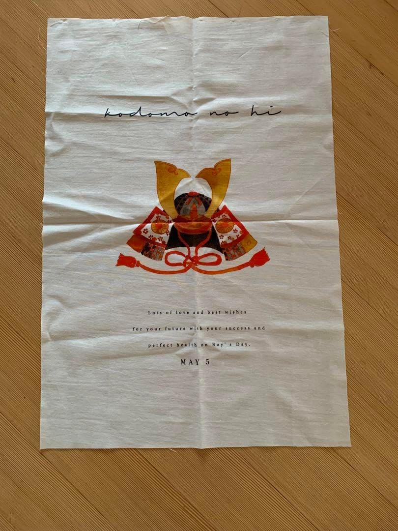 タペストリー 兜 子どもの日 五月人形 端午の節句 鯉のぼり 初節句 プレゼント