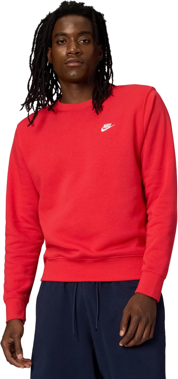 Nike mens Club Fleece Crew Sweatshirt