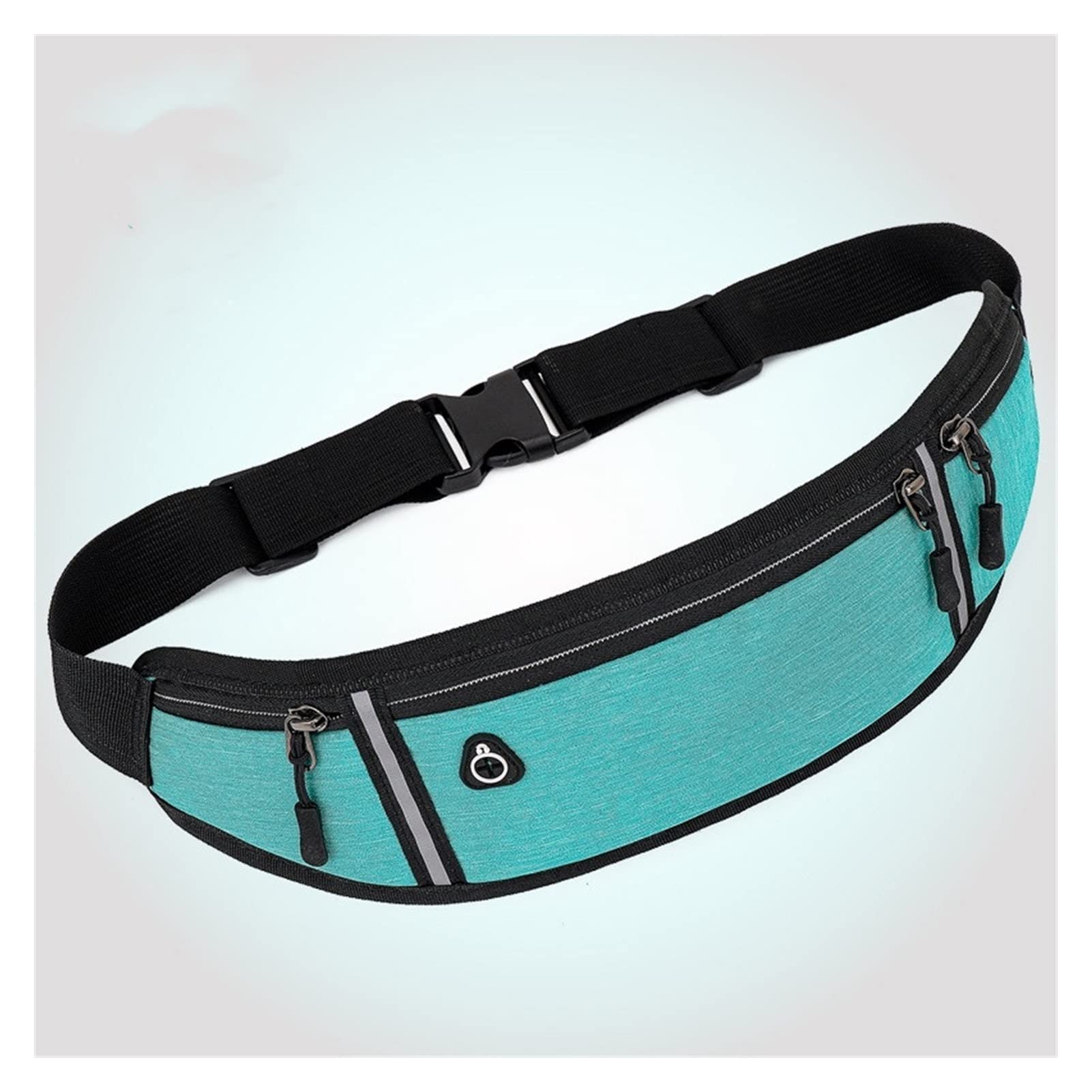 Correr cinturón de cinturón Sports Professional Pouch Case de teléfonos móvil (Color : A Light Blue)