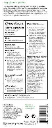 Dermalogica Clear Start Breakout Clearing Foaming Wash - Acne Face Wash with Salicylic Acid & Tea Tree Oil - Dive Into Pores to Clear, Soothe, Energize