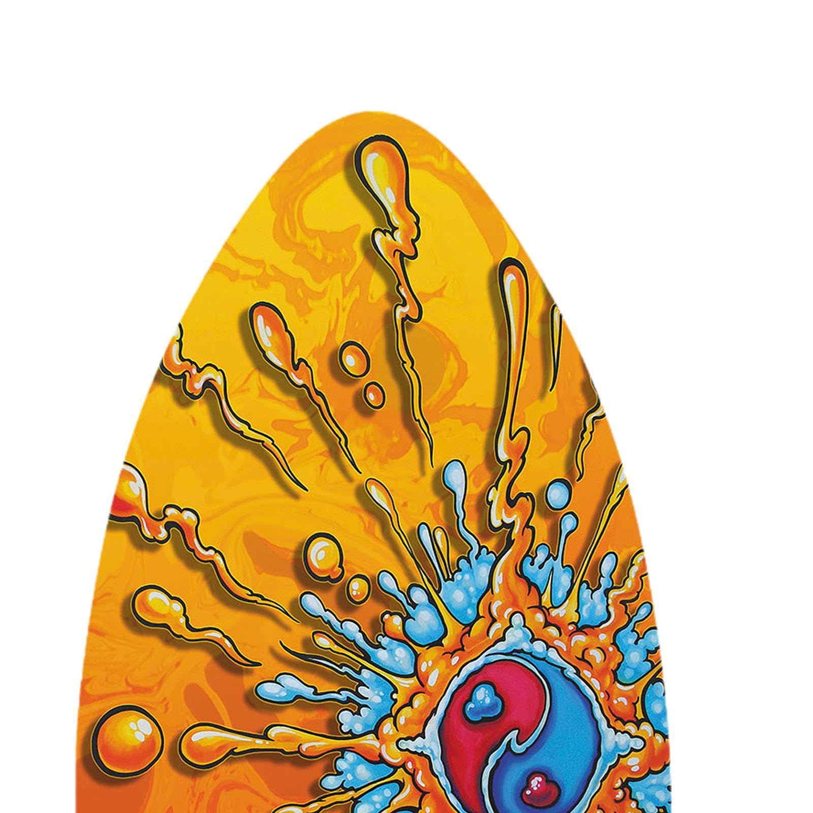 41" Skimboard, Holz Bodyboard, Gleitendes, Leichtes Surfbrett Aus Holz, Skimboard Wassersurfbrett für Kinder Und Jugendliche