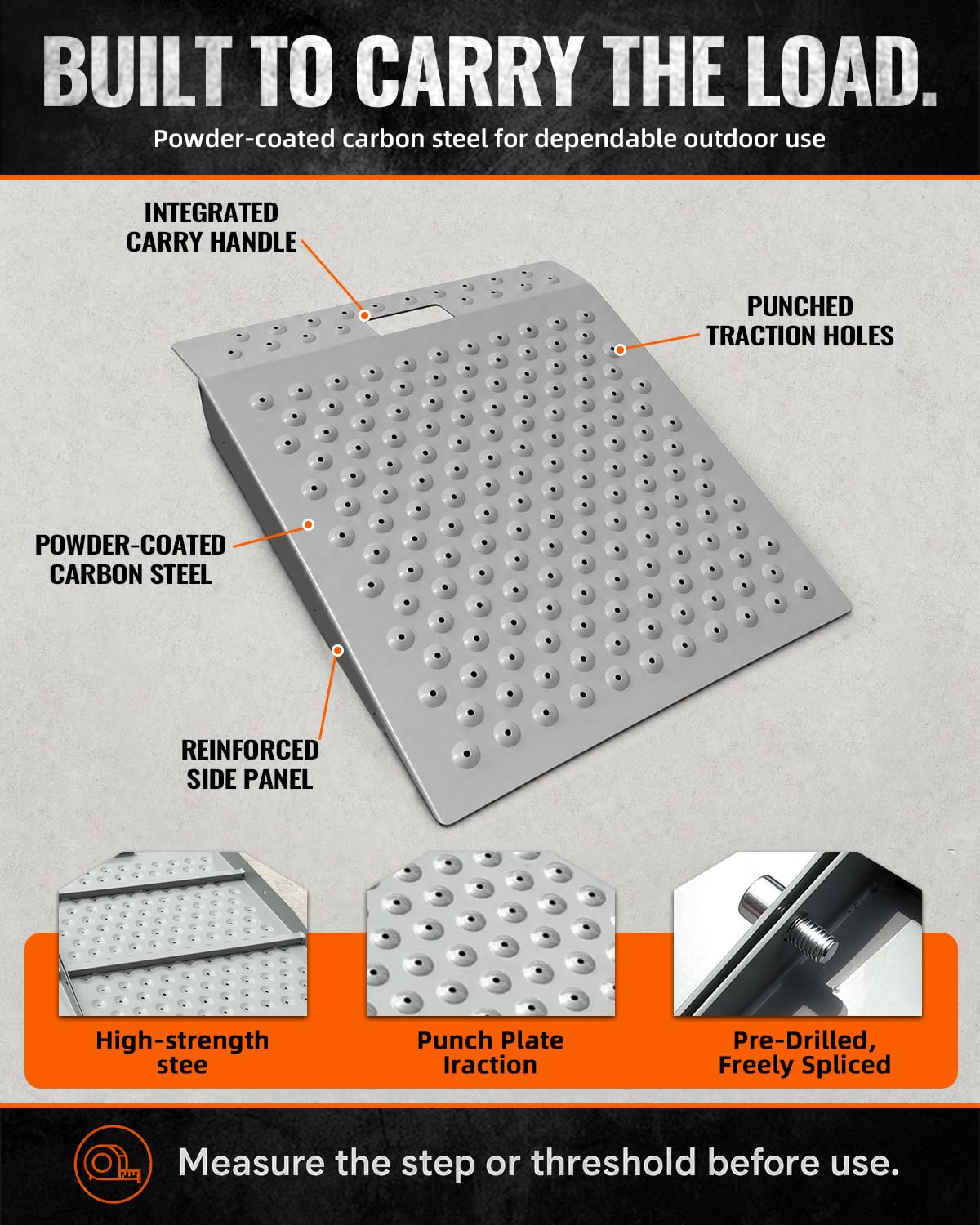 Heavy-Duty Shed Ramps - 1500lbs Capacity -4