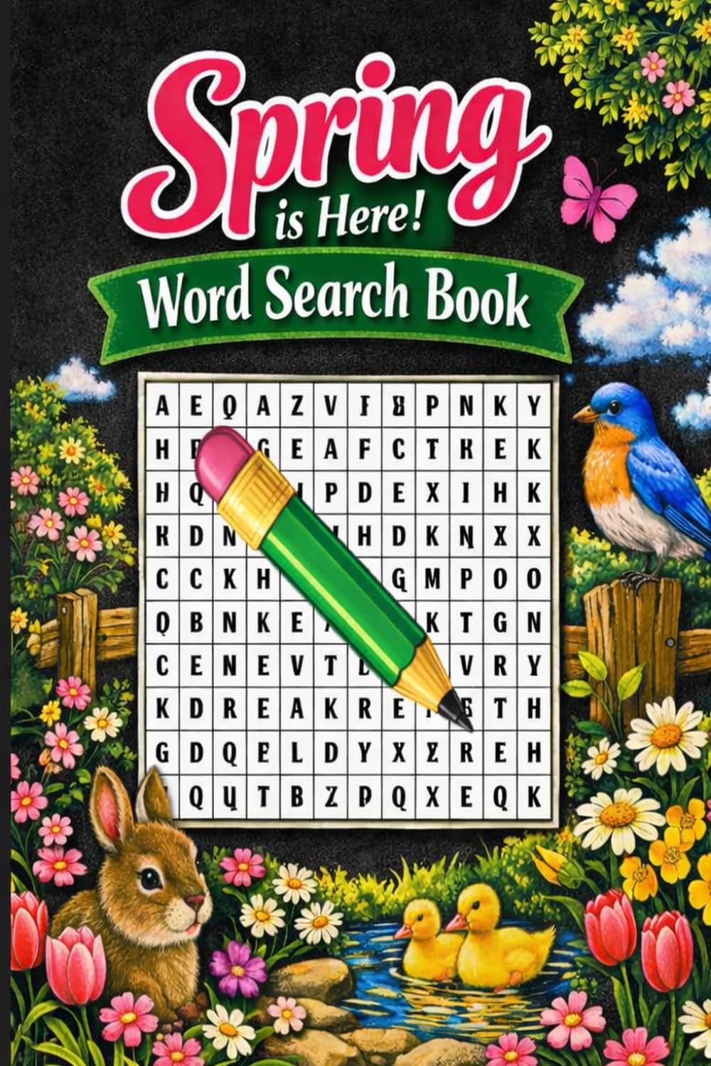 Spring Is Here Puzzle Book