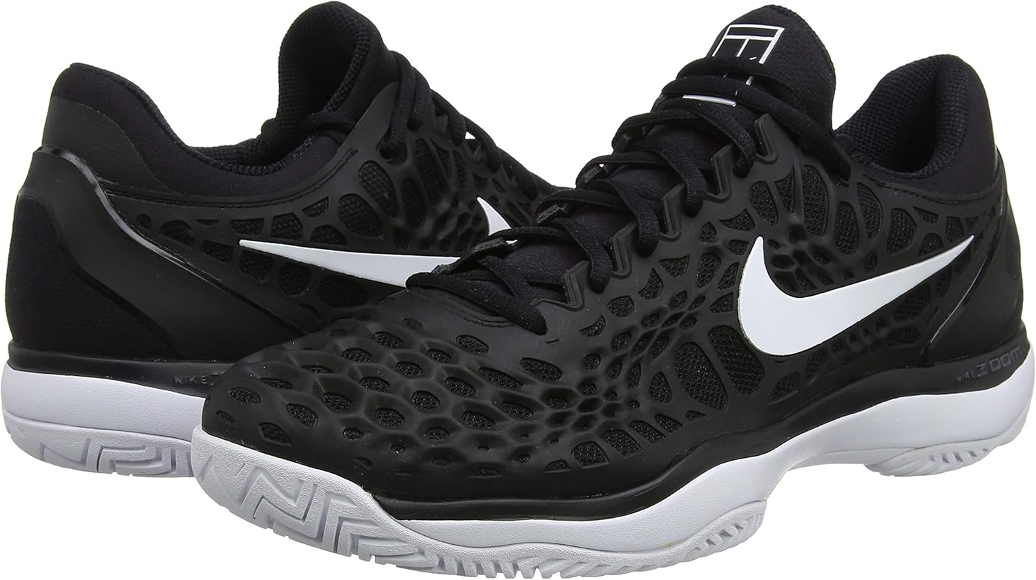 NIKE Men's Tennis Shoes 3.5 White