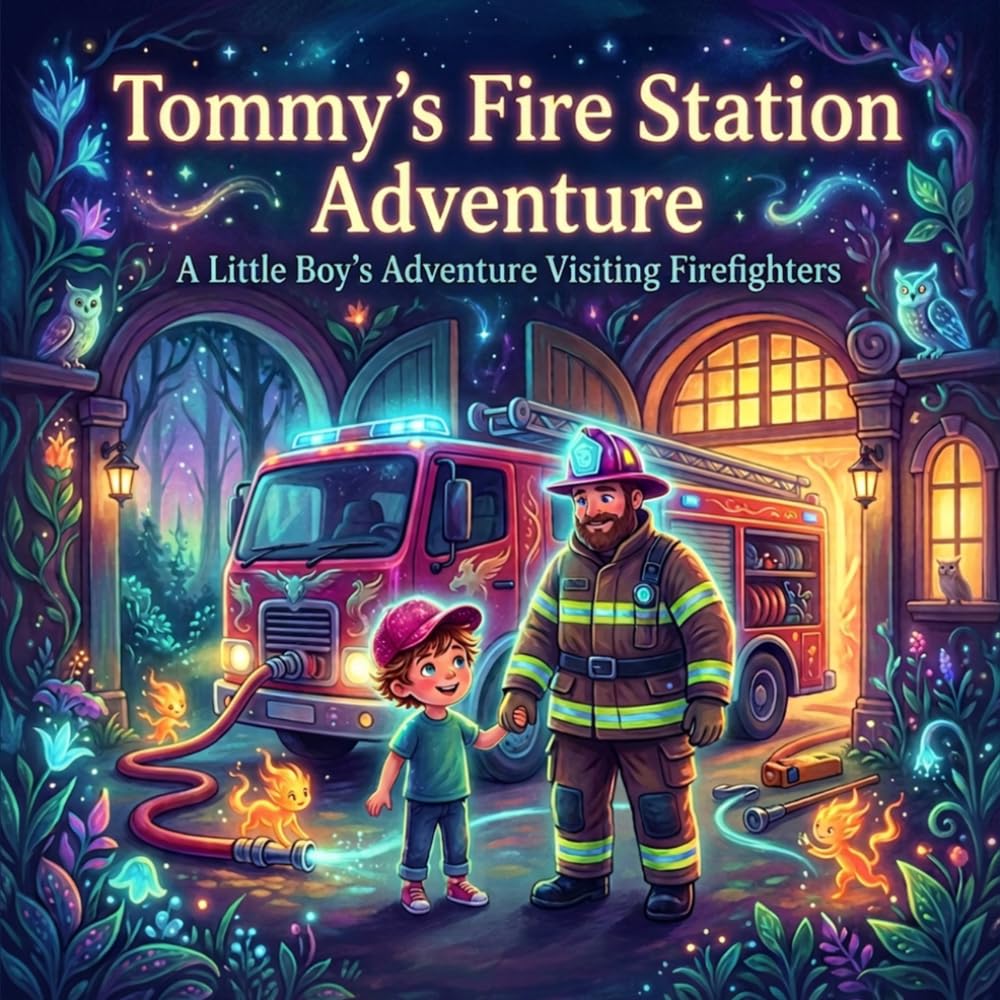 Tommy’s Big Day at the Fire Station: A Little Boy’s Adventure Visiting Firefighters
