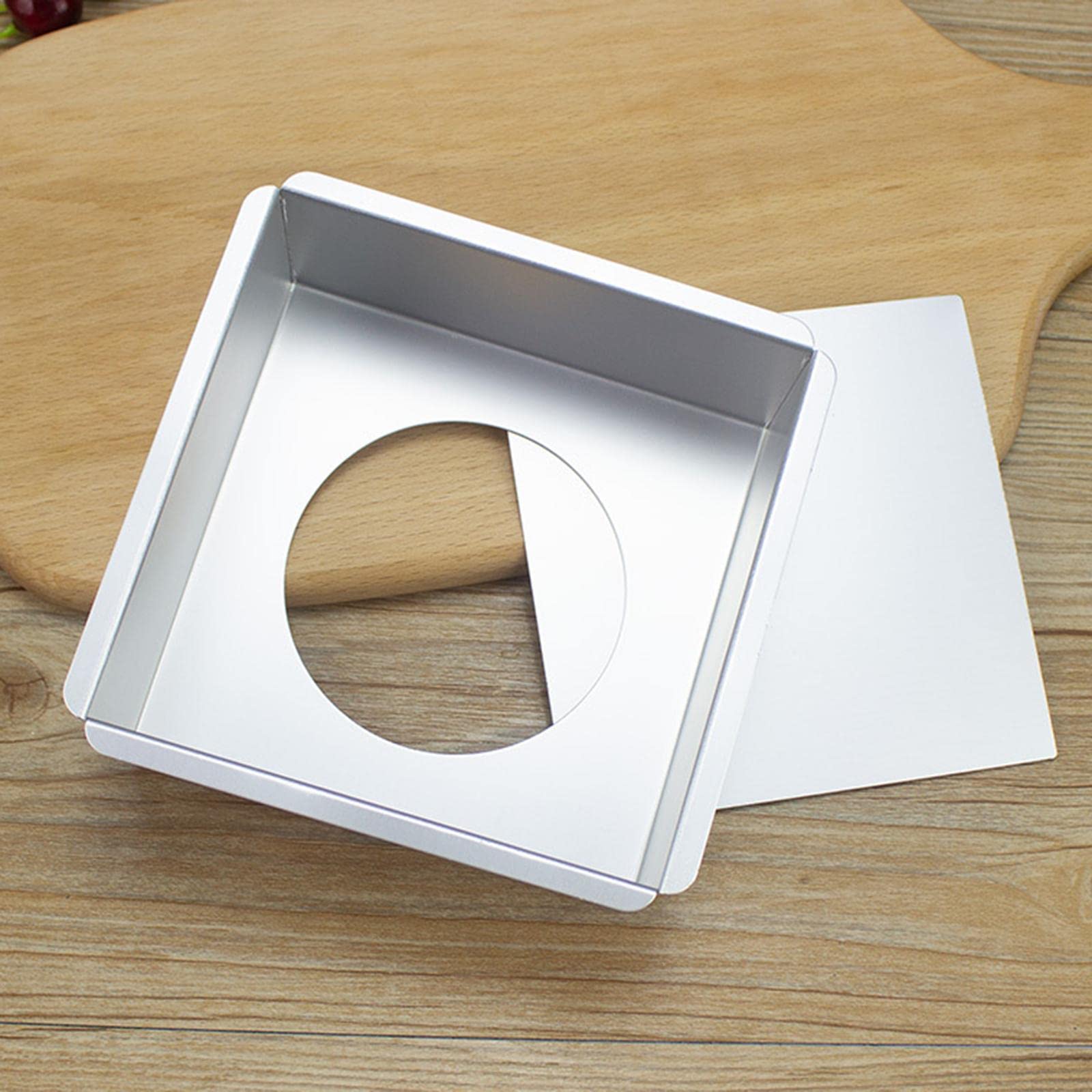3 zestawy foremek do pieczenia ze stopu aluminium, 15 cm, nieprzywierająca patelnia do pieczenia bez BPA, styl F