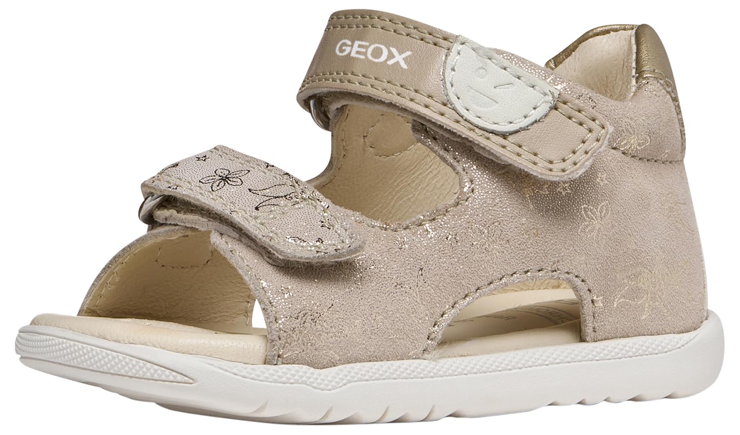 Geox Baby-Mädchen B Macchia Gir Sandal