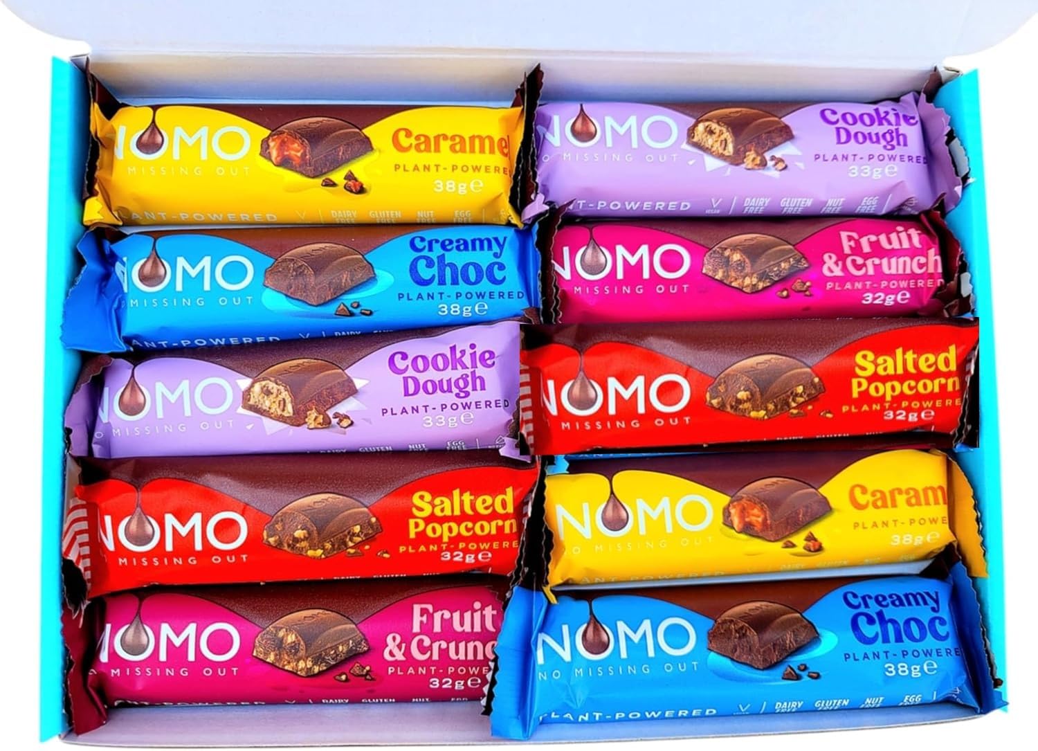 NOMO Vegan Chocolate Selection Box | Mini Hamper | Large Range Of