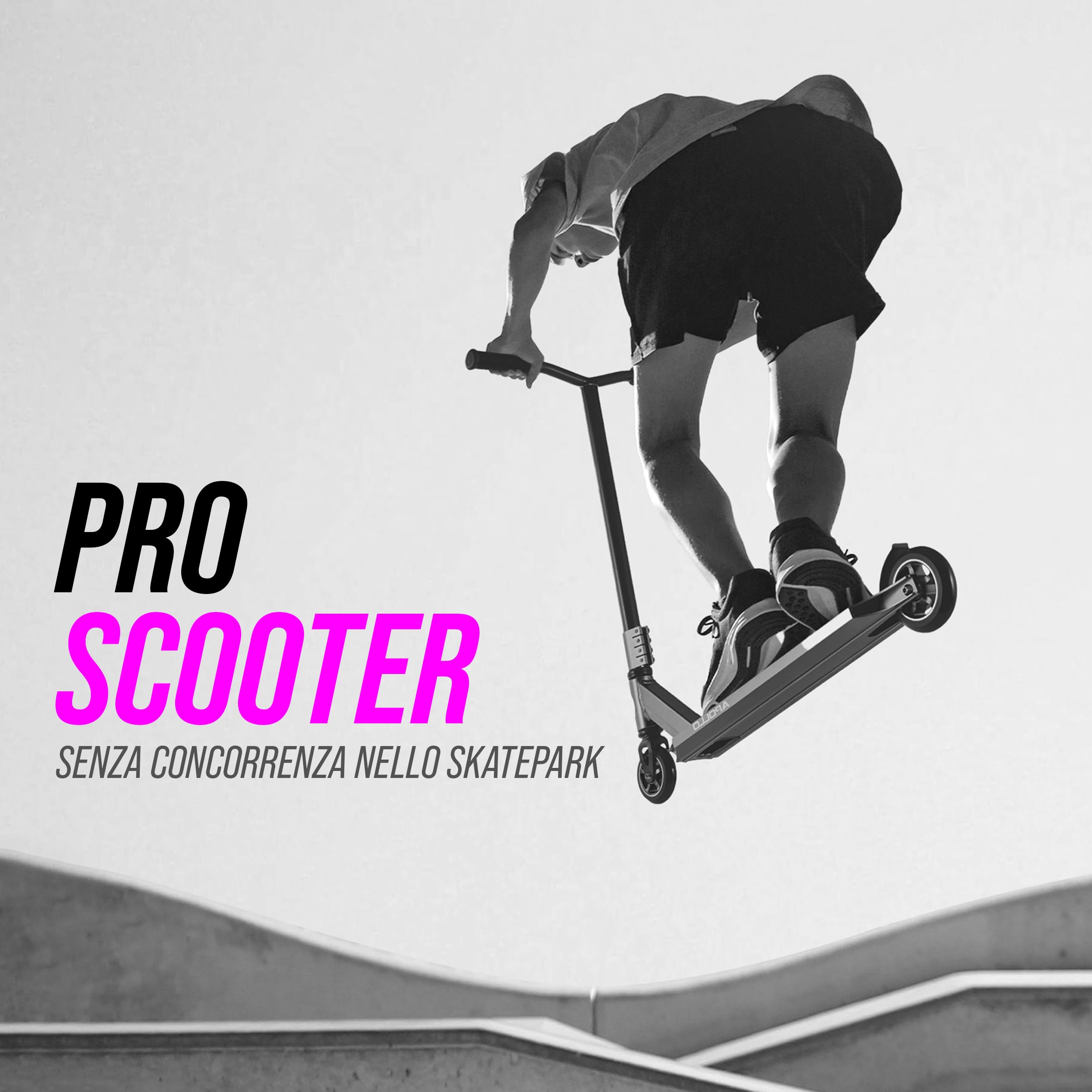 Apollo Stunt Scooter Hawk - Freestyle Kick Scooter per bambini e adulti, Monopattino per bambini, Monopattino per trick per ragazzi e ragazze dai 6 anni