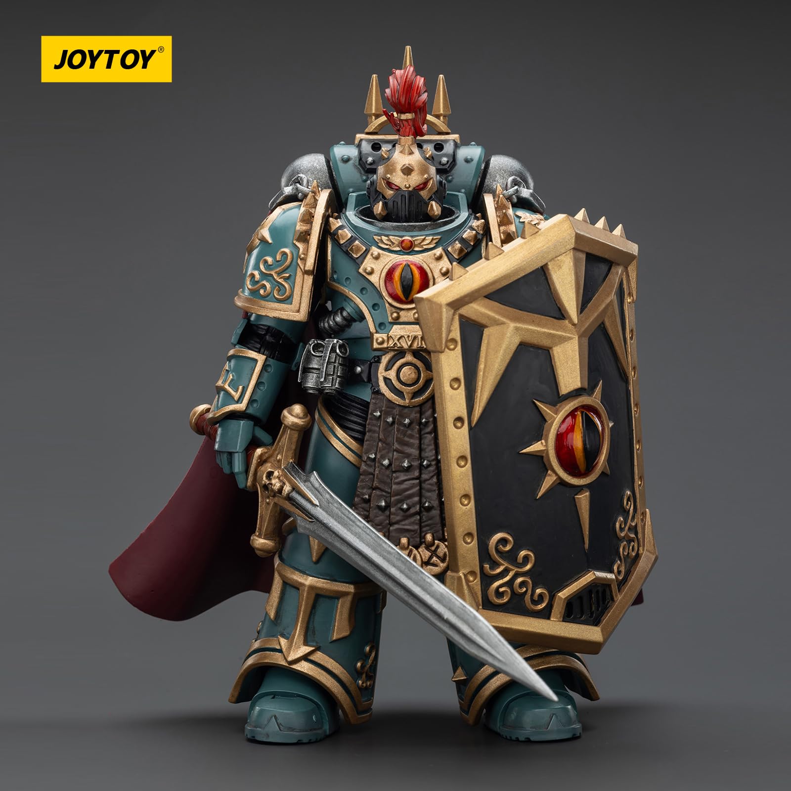 JOYTOY Warhammer 40k Sons of Horus 'Little’ Horus Aximand,Captain of the 5th Company 1/18 Action Figure Collect And Display Model - Image 3