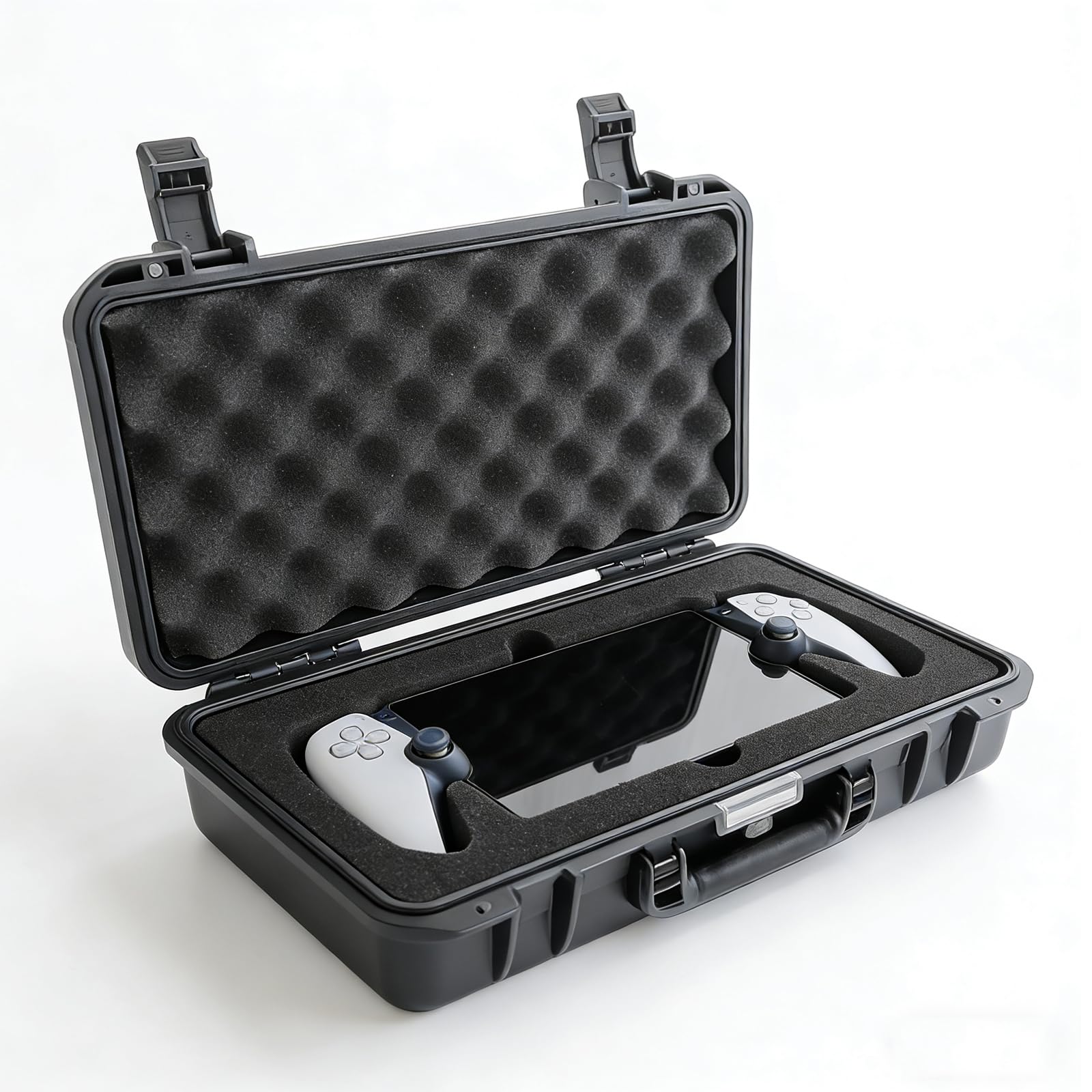 JYGamhanbil Custodia Rigida Borsa Impermeabile per PS5 Portal Remote Player | Grande Capacità Trasporto Borsa Copertura Portaoggetti per Playstation PS5 Portal Remote Dock,Caricabatterie,Accessori