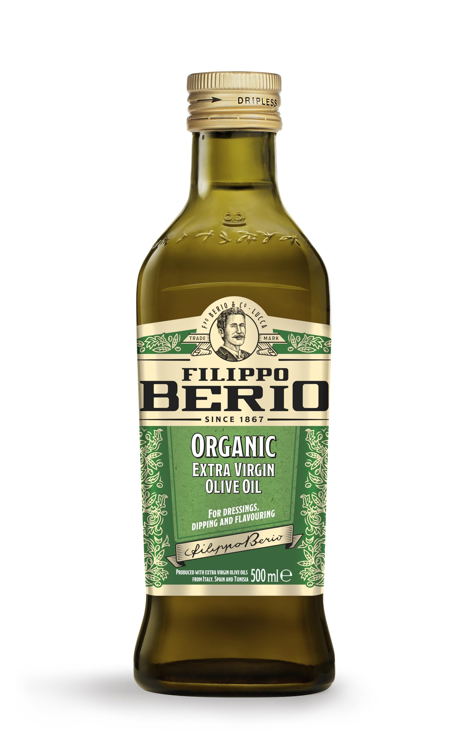 Filippo Berio Organic Extra Virgin Olive Oil, 500ml