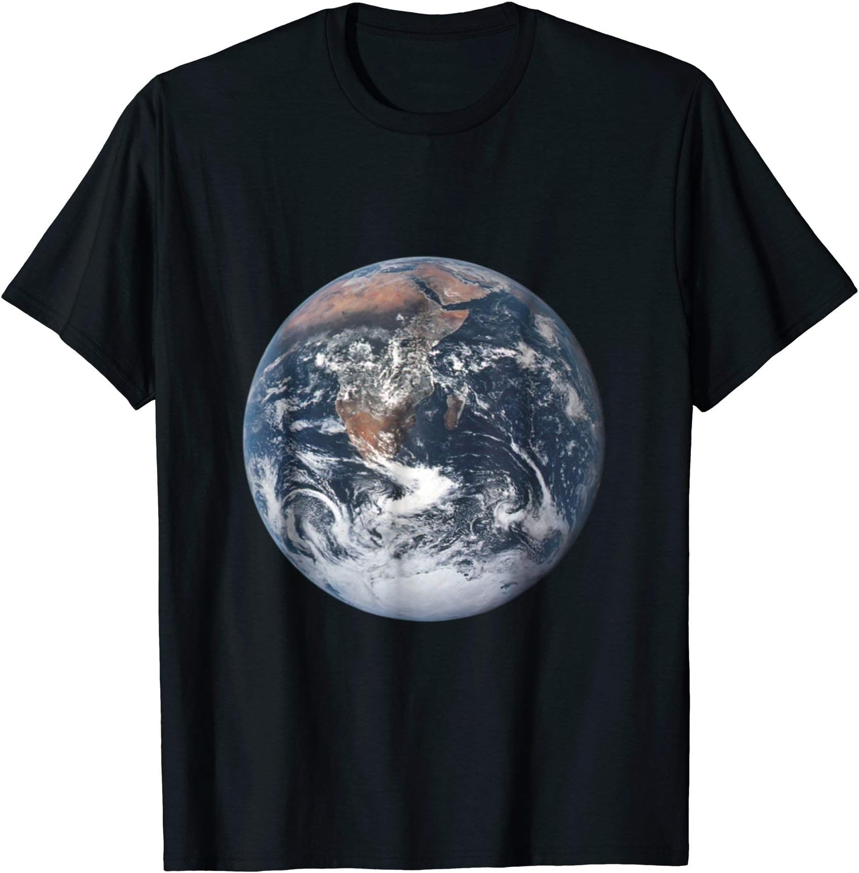 Earth T-Shirt. Planet Earth Print Earth Day Tee T-Shirt
