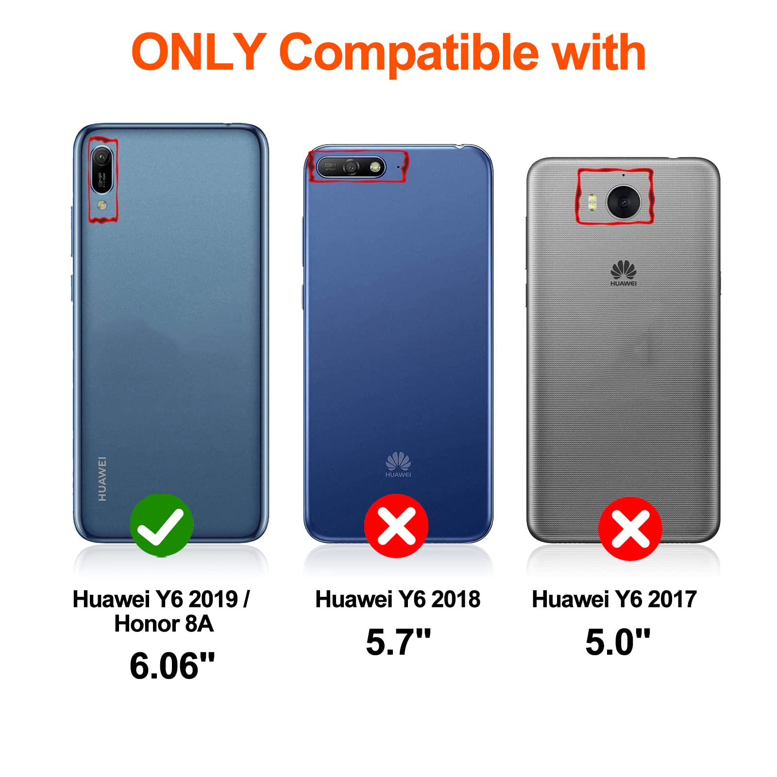 Custodia Marmo Per Honor 8A / Huawei Y6 2019 – Cover In Silicone Morbido Con Disegno Bianco E Rosa – Antiurto E Sottile