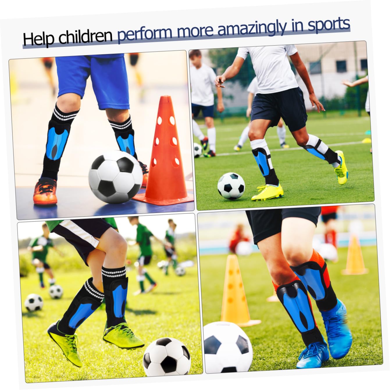 Yardwe Platte Schienbeinschoner Für Fußball Schienbeinschoner Mit Knöchelschutz Knieschützer Fußball Schienbeinschoner Für Kinderfußball Schienbeinschützer Plastik