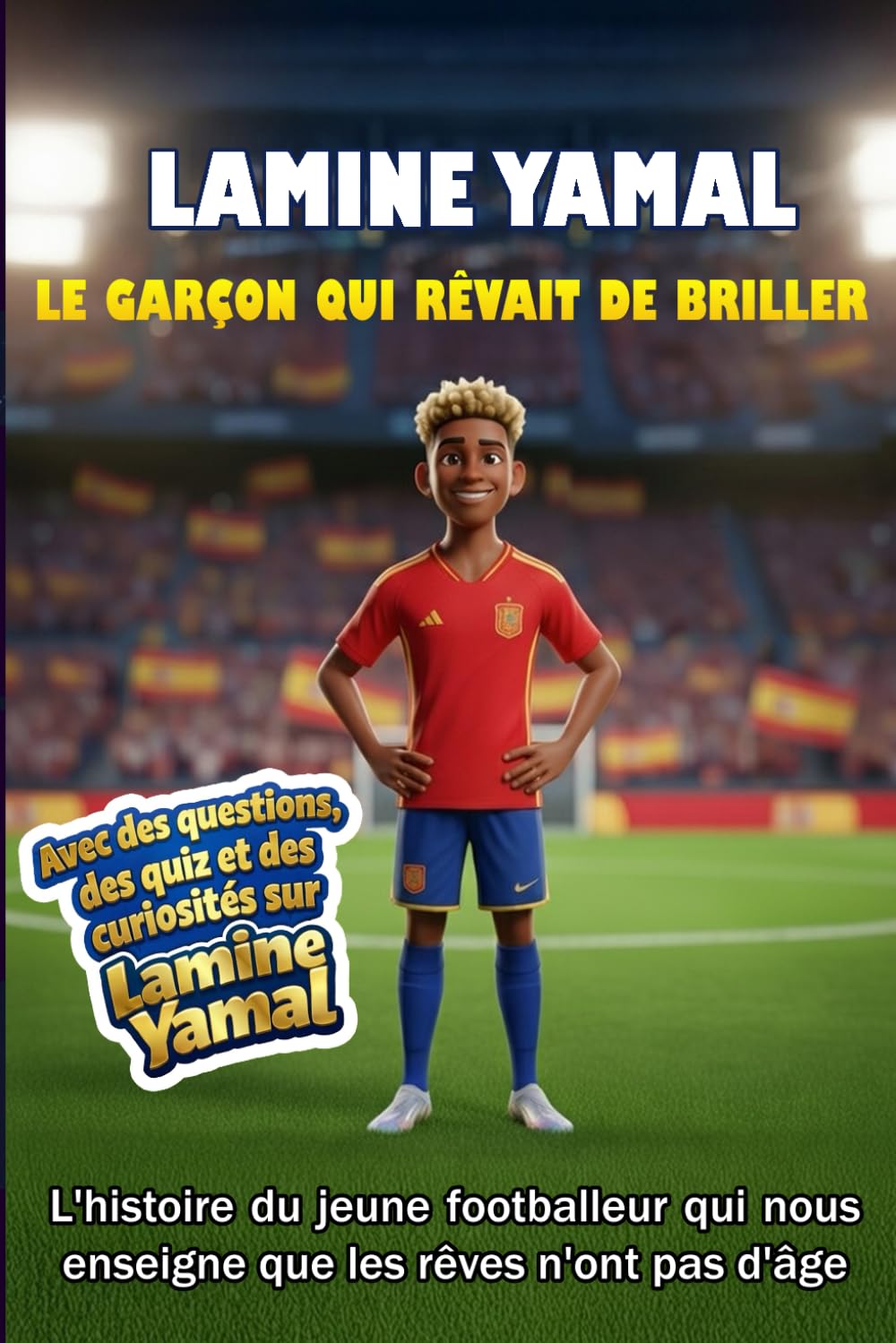 Lamine Yamal - Le garçon qui rêvait de briller: L’histoire du jeune footballeur qui nous montre que les rêves n’ont pas d’âge