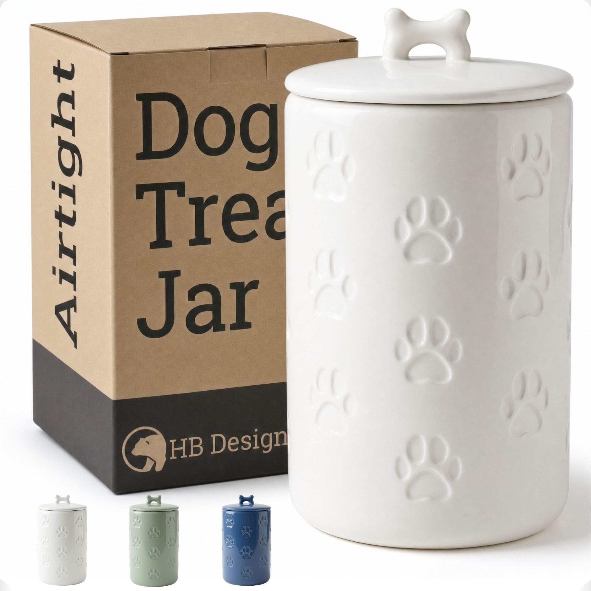 Amazon.co.jp: 犬用おやつ容器、密閉、幅5インチ x 高さ9インチ