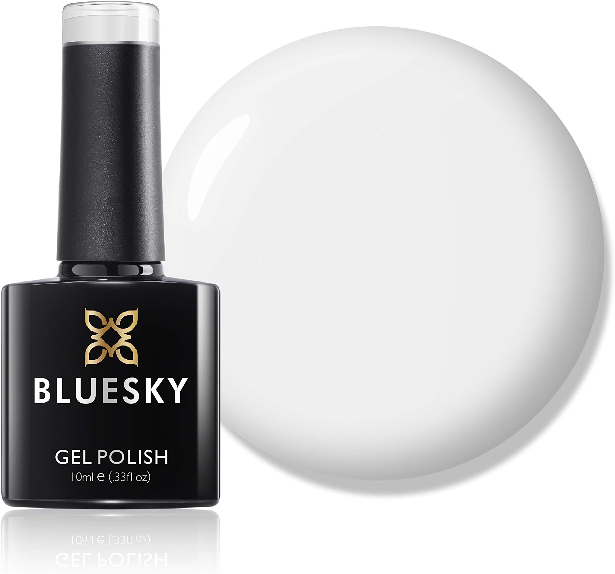 Gel Nail Polish 10 ml, Studio White - 80526, White Gel Nail Polish for 21 Day Manicure, Professional, Salon and Home Use, Requires Curing Under LED UV Nail Lamp