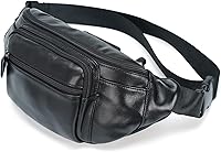 Vista 1 de Polare - Cangurera de piel auténticariñoneraorganizador (estilo clásico)