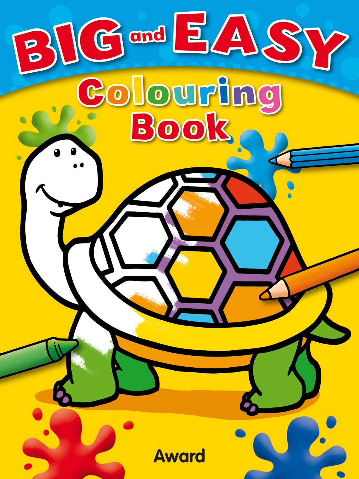 Big & Easy Colouring Book: Tortoise