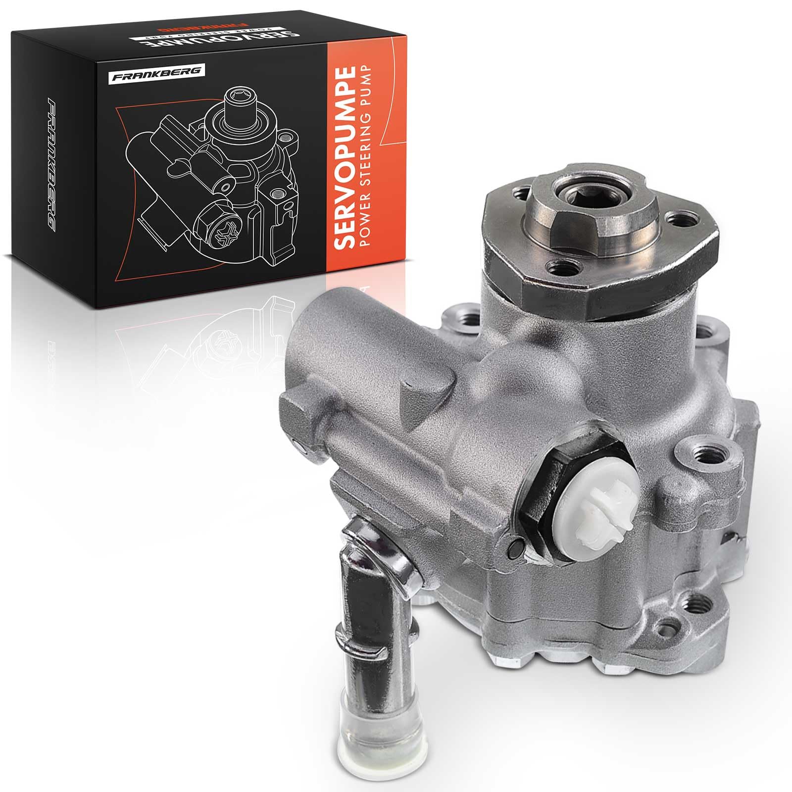 Frankberg Bomba servo bomba de dirección asistida Compatible con TT 8N3 TT R.o.a.d.s.t.e.r 8N9 A3 8L1 New Beetle 1C1 9C1 Replace# 8N0145154A