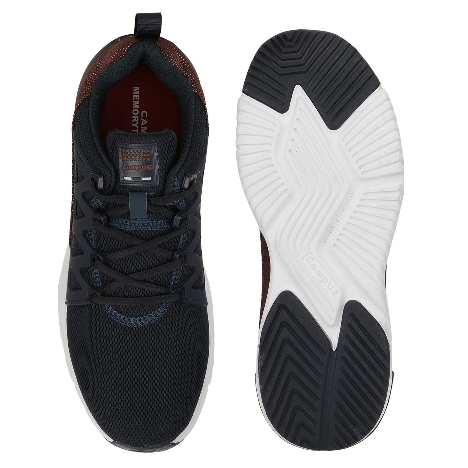 Campus Men's Barley BLU/Wine Training/Gym Shoes - 6UK/India CG-351 4