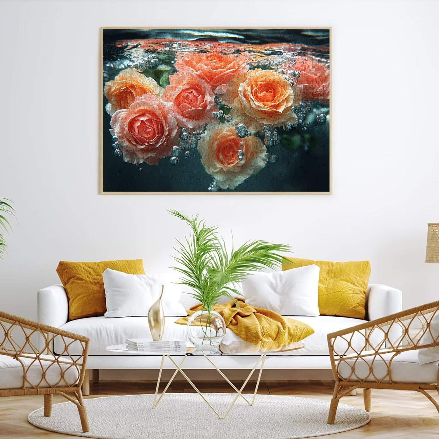 Puzzle 4000 sztuk 141 x 87 cm, puzzle dla dorosłych rośliny kwiatowe, n-867