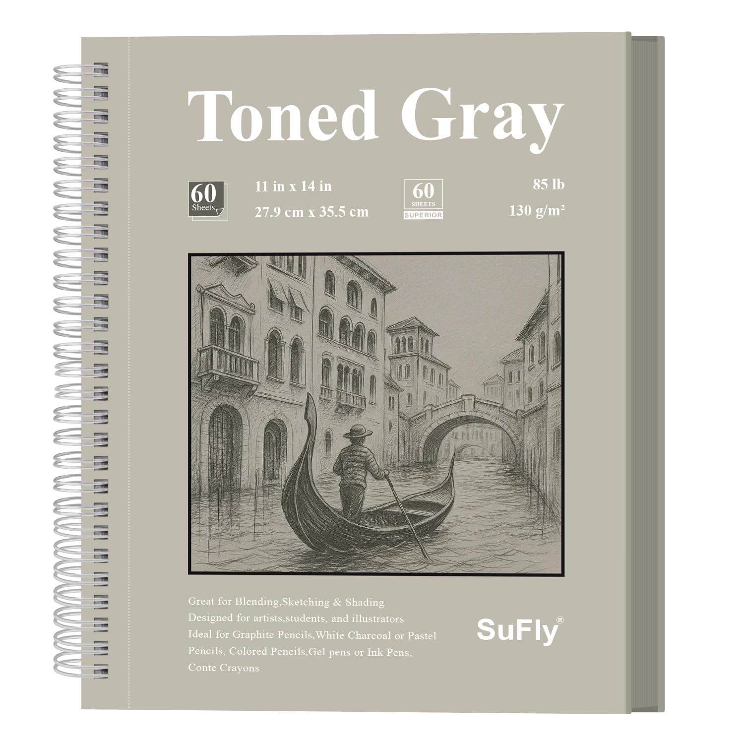 SuFly Sketchbook - 100 Sheets for Artists -24